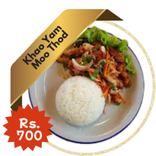 Khao Yam Moo Thod